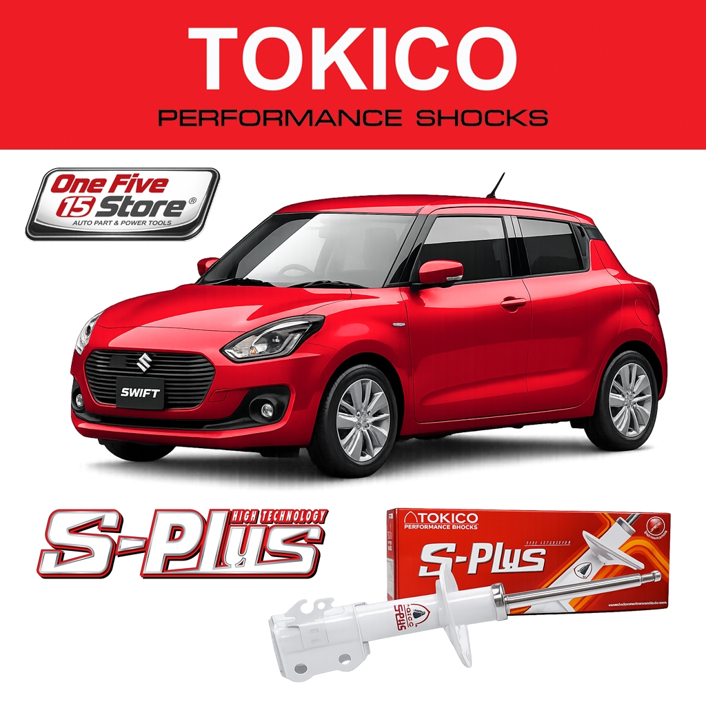 Tokico รุ่น S-Plus Series สำหรับ Suzuki Swift ZC71, ZC72 1.2L ปี 12-17
