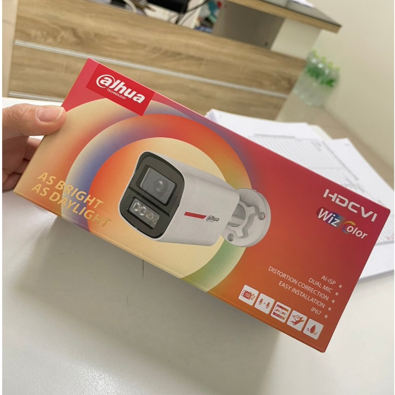 HAC-HFW1249XP-A-PRO / Dahua กล้องวงจรปิด 2 MP (เลนส์ 2.8 mm) WizColor HDCVI