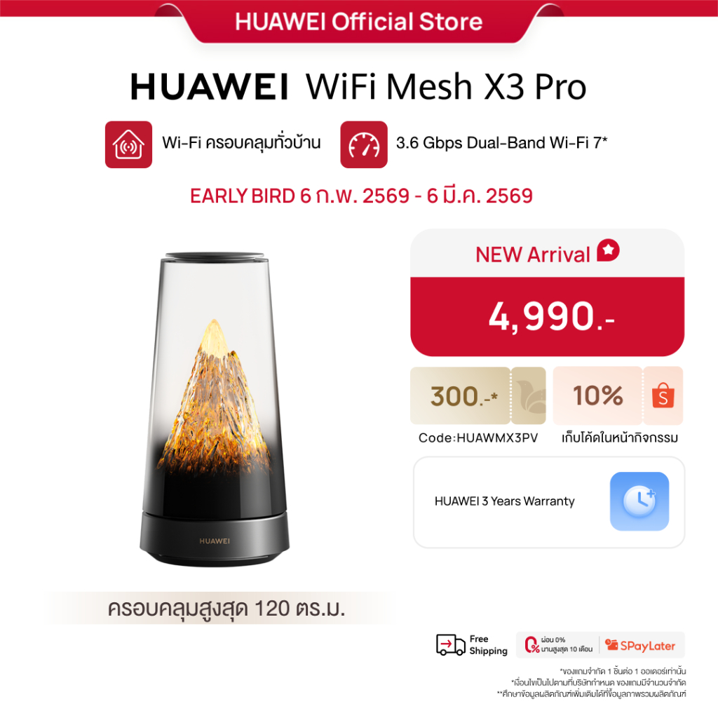 HUAWEI WiFi Mesh X3 Pro