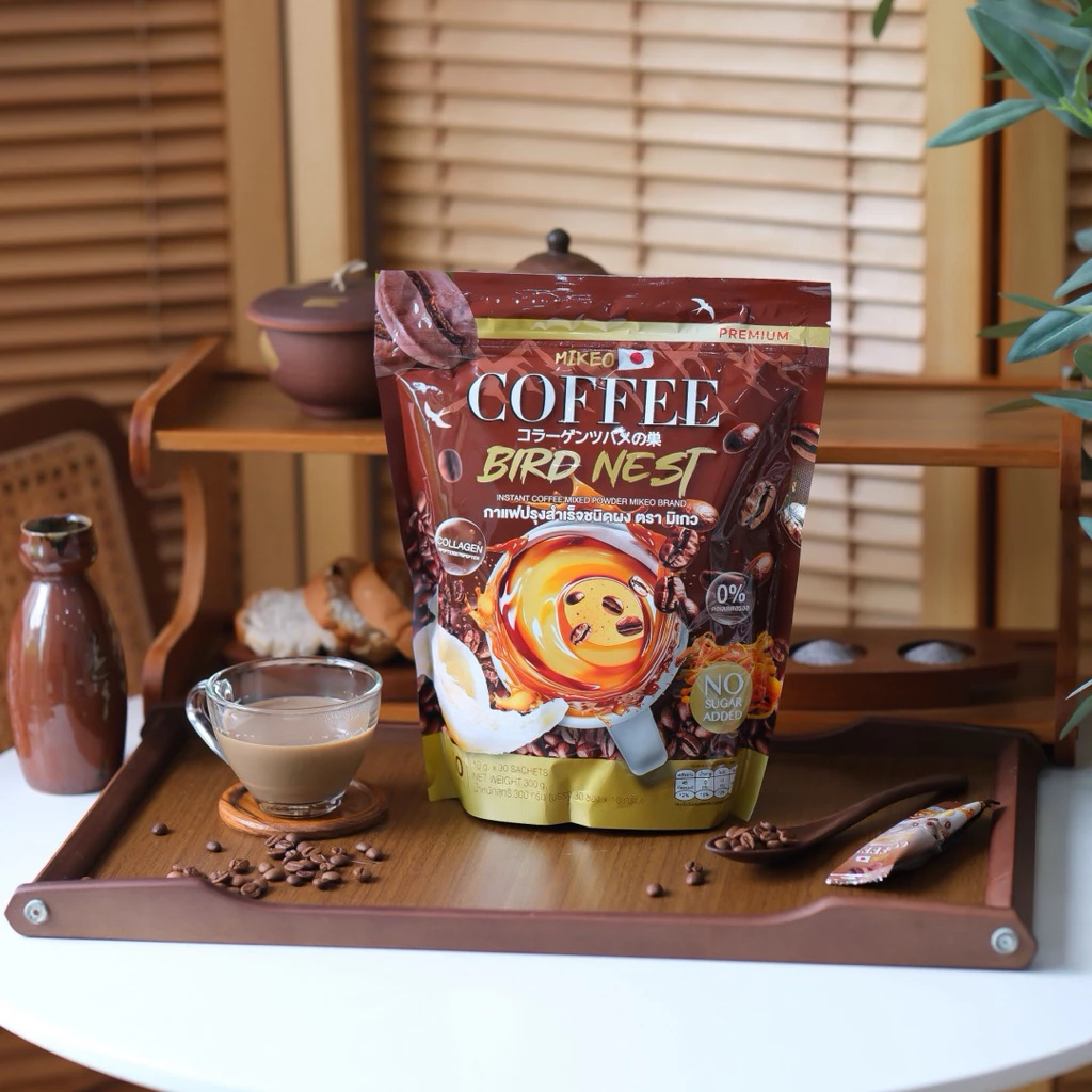 กาแฟมิเกล Mikeo 1ห่อมี 30 ซอง กาแฟถั่งเช่า