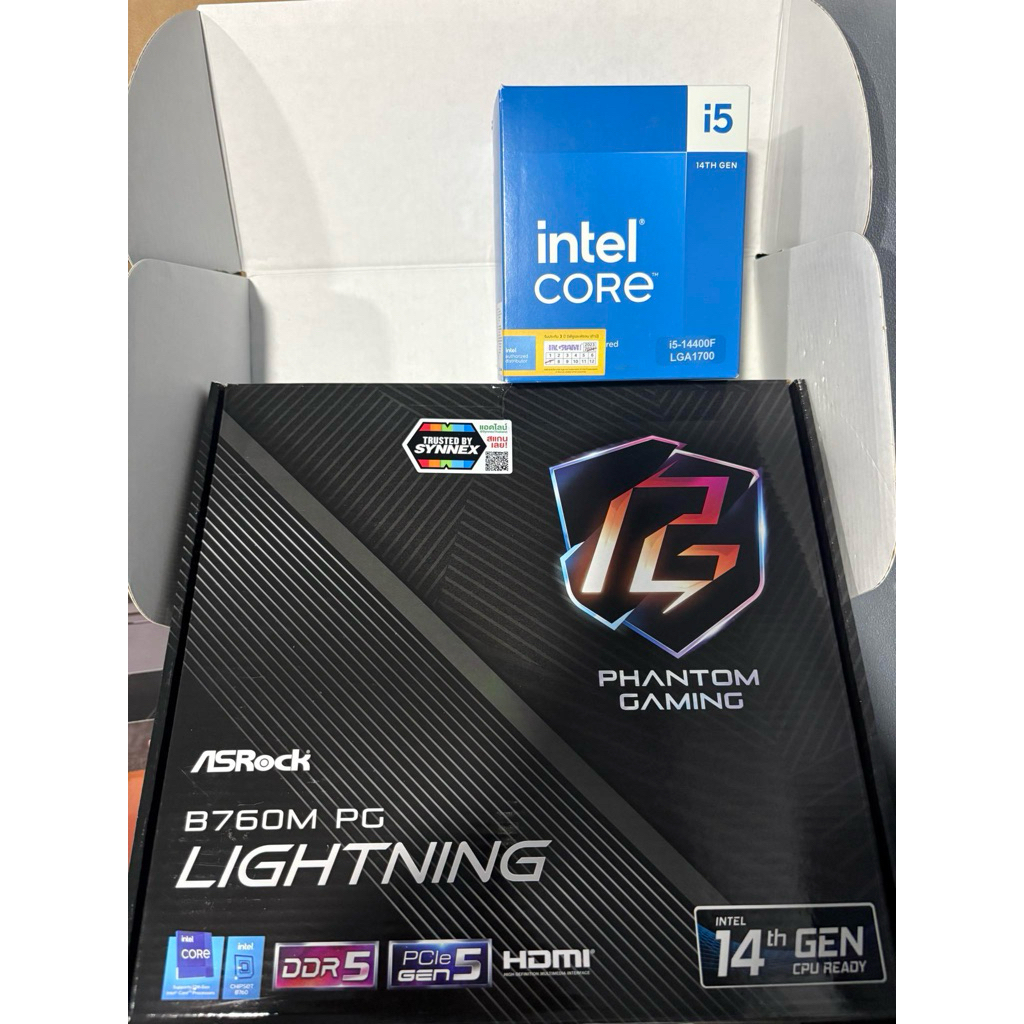 I5-14400F + ASROCK B760M PG