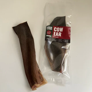 หูวัวอบแห้ง จากธรรมชาติ 100% ไม่ฟอกสี ไม่ใส่สารกันเสีย Dehydrated Cow Ear (whole) Urban waggo