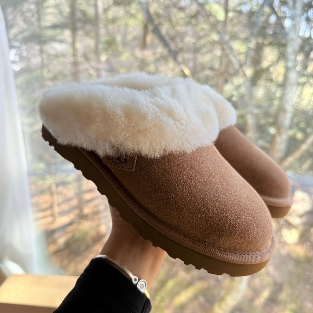 (พร้อมส่ง) UGG Disquette Slippers ของแท้