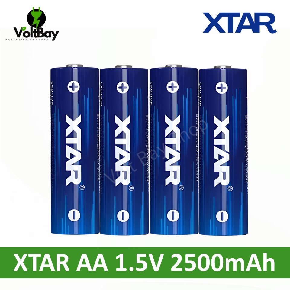 XTAR AA 1.5V 2500mAh Lithium battery