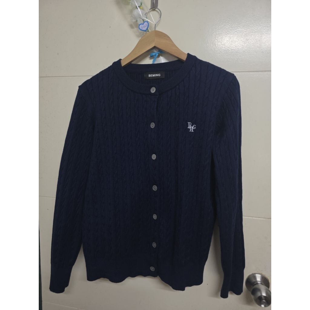 เสื้อคาร์ดิแกนถักไหมพรม BMG Beming ผ้านุ่ม ยืดหยุ่นดี ใส่สบาย