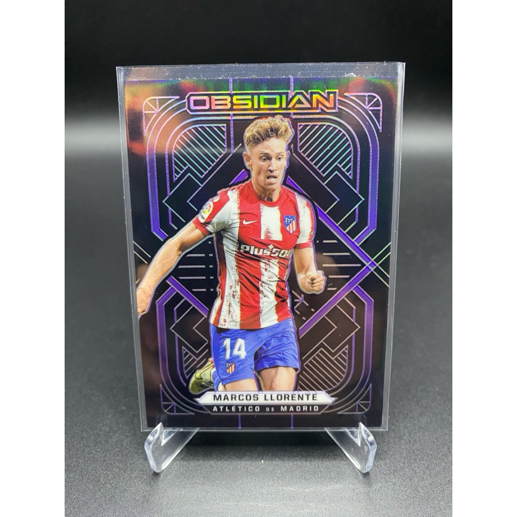 การ์ดฟุตบอล Marcos Llorente | 2021-22 Panini Obsidian