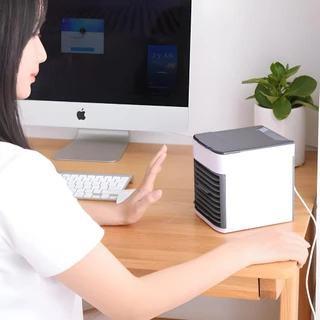 พร้อมส่ ใหม่!!!Arctic Air Cooler Air mini เครื่องทำความเย็นมินิ USB แอร์พกพา แอร์ตั้งโต๊ะขนาดเล็ก พัดลมไอเย็น Cool