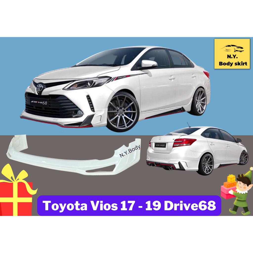 🚀 สเกิร์ตงานดิบ >> Toyota REVO 2020 - 2022 หมูป่า DRIVE