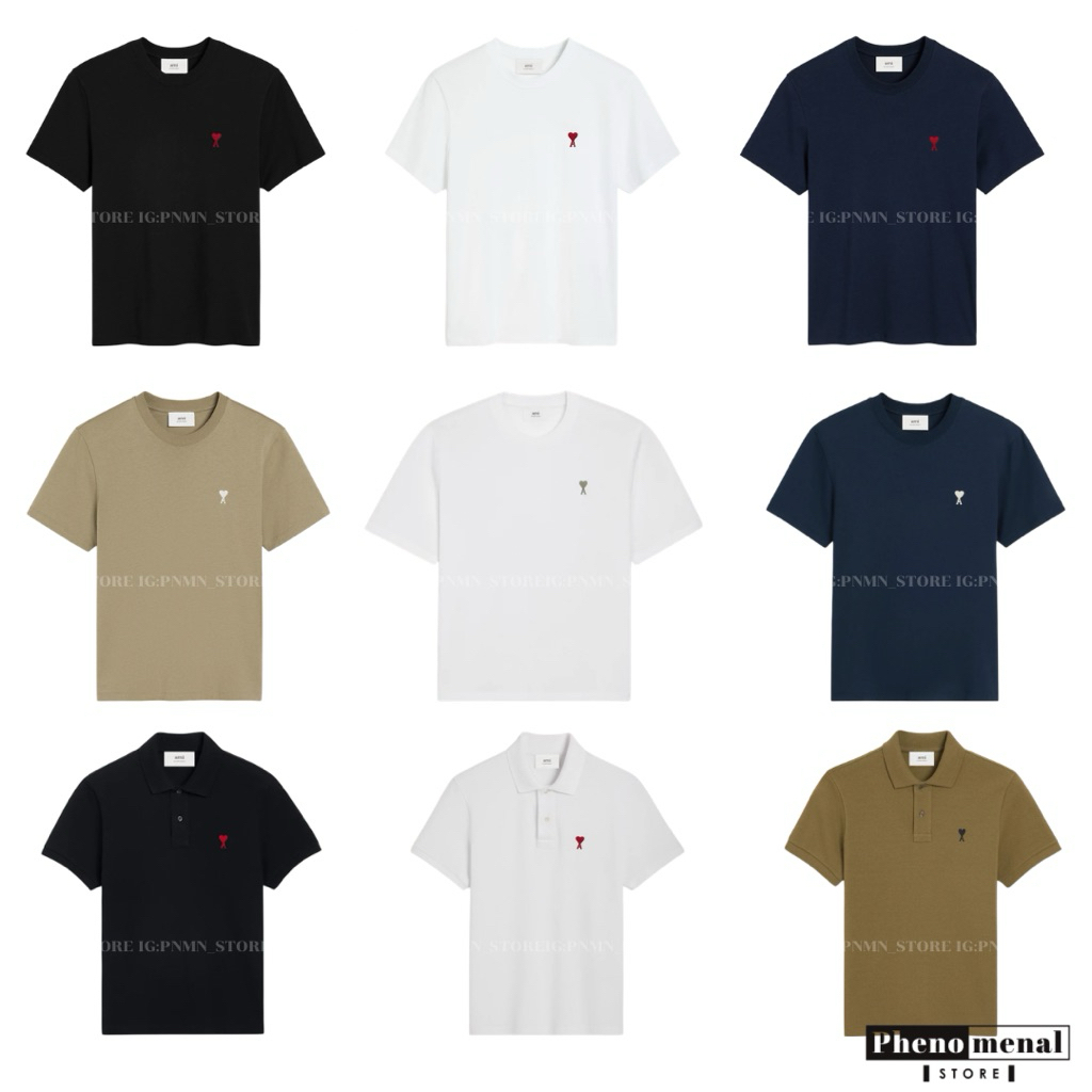 [เก็บโค้ด ลด 20%] เสื้อ Ami Paris ของแท้พร้อมส่ง