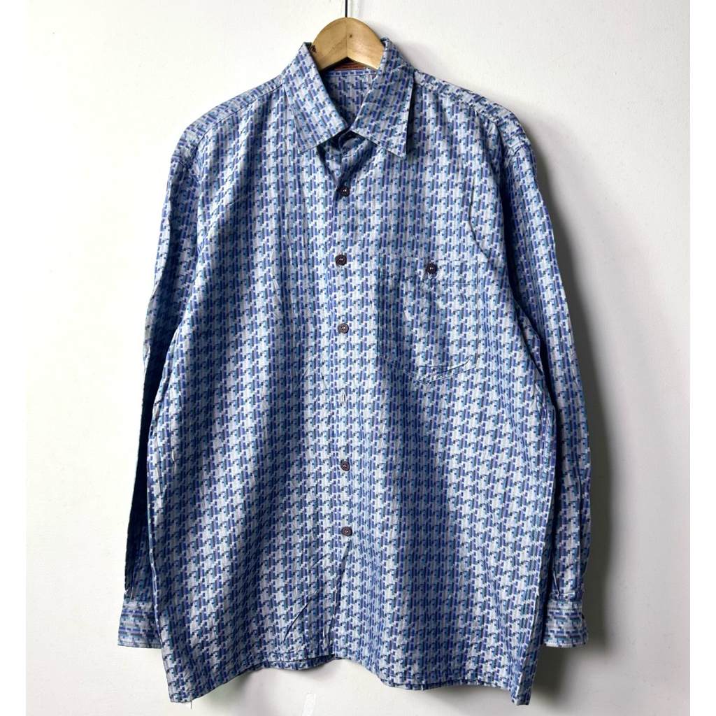miss.. print cotton shirt made in italy