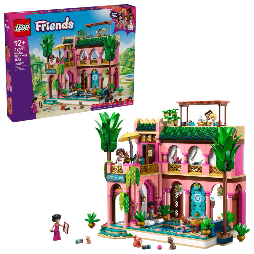 Lego Exclusives Friends 42691 Garden Restaurant