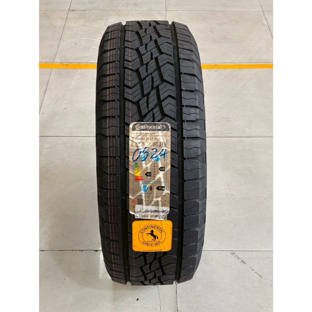 265/65R17 Continental CrossContact AX6 ยางใหม่ปีเก่า ยางปี 24 สัปดาห์ที่ 05
