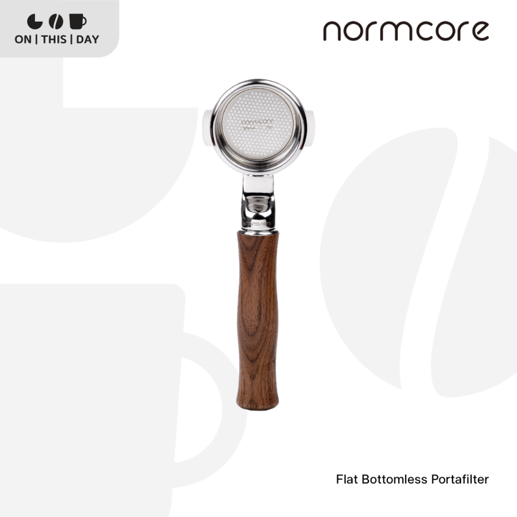 NORMCORE Flat Bottomless Portafilter ด้ามชงกาแฟ ขนาด 54 / 58 mm
