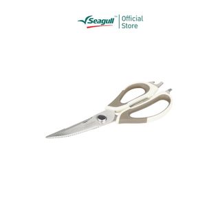 Seagull กรรไกรครัวพร้อมปลอก ขนาด 9 นิ้ว ถอดล้างได้ รุ่น อีซี่ Easy Detachable Kitchen Scissors with Sheath