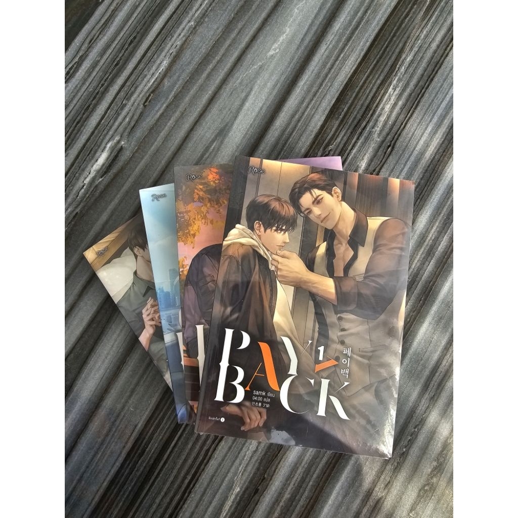 นิยายวาย เรื่อง เพย์แบค (PAYBACK) เล่ม 1-4 (4เล่มจบ)