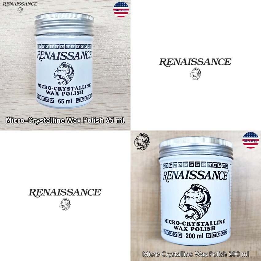 Renaissance® Micro-Crystalline Wax Polish 200 ml แว็กซ์ขัดเงาโลหะ ไม้ อุปกรณ์ต่างๆ
