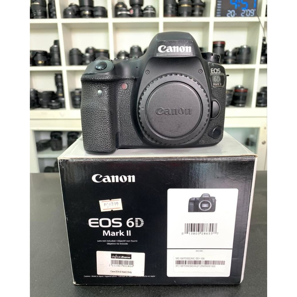 Canon 6D Mark II  :ชัตเตอร์ 87000 อดีตร้าน