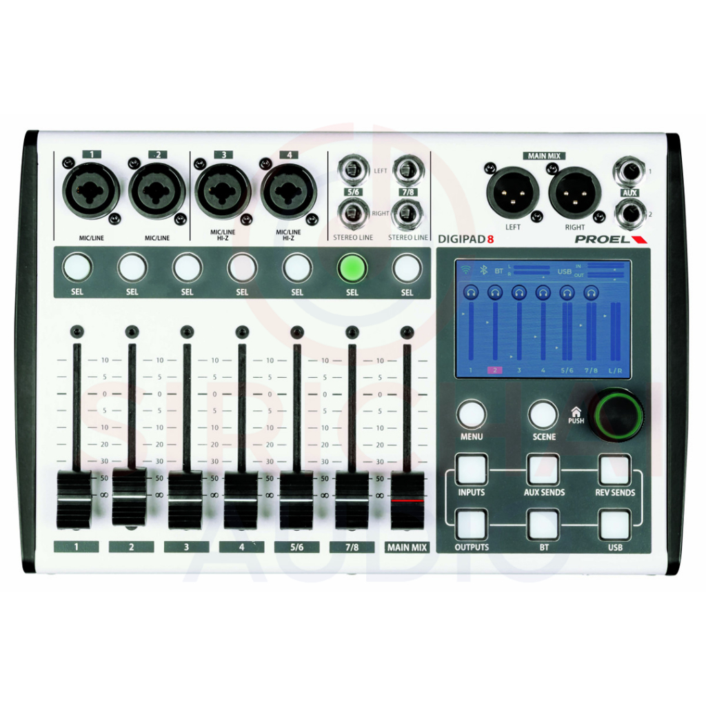 มิกเซอร์ PROEL รุ่น DIGIPAD8 (Digital mixer 8channel)