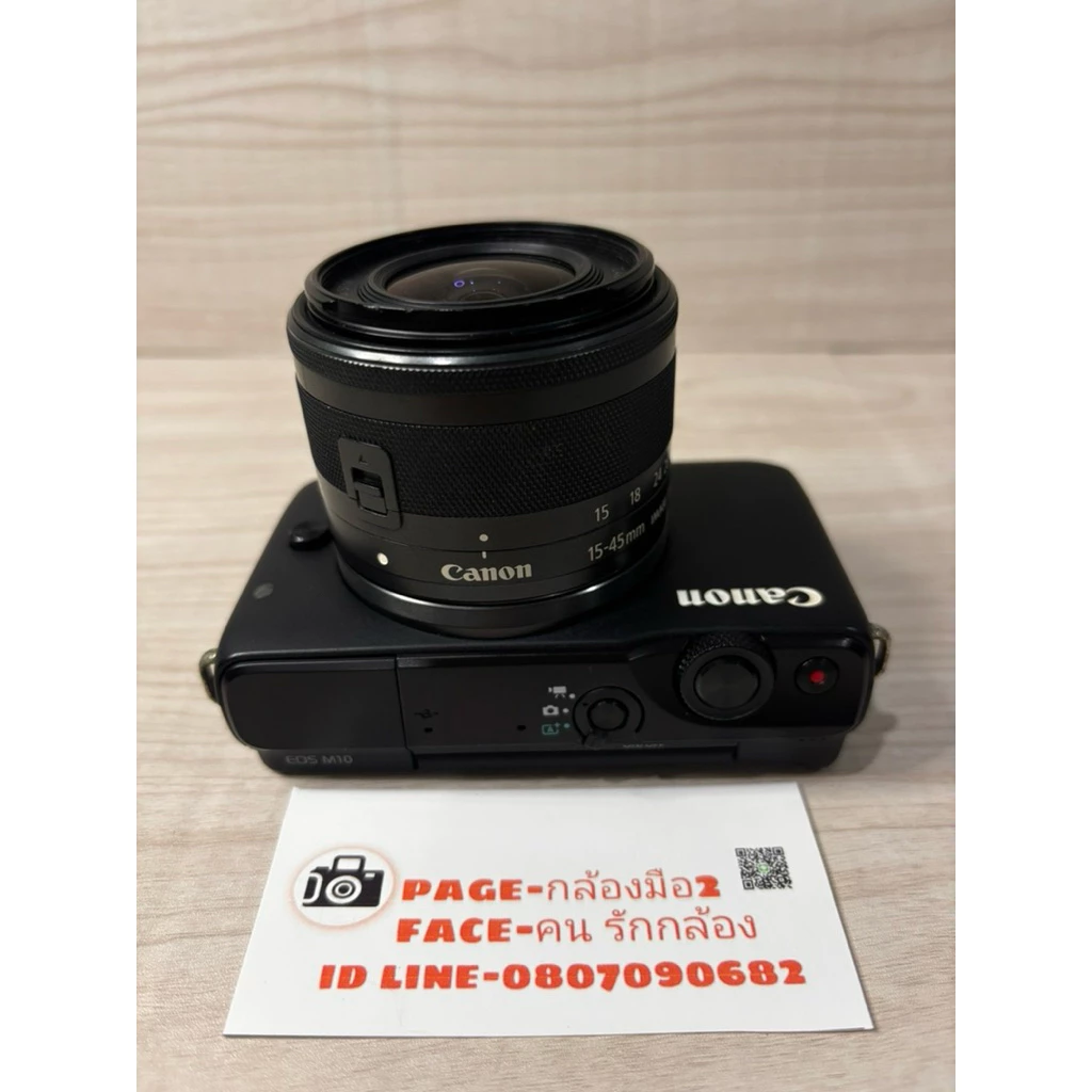 Canon M10 พร้อมเลนส์ ใช้งานได้ปกติเต็มระบบ thumbnail 10