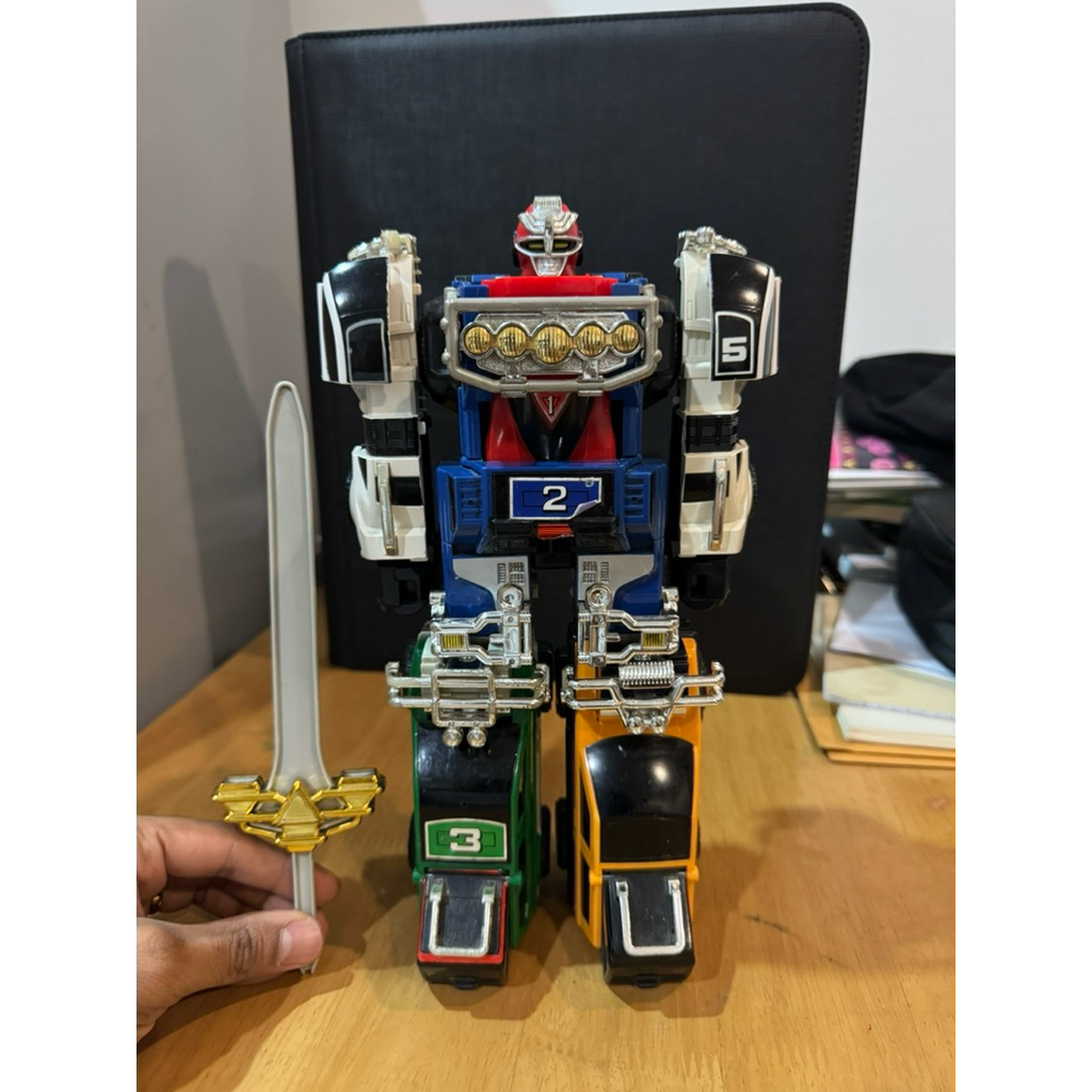 1996 Bandai Made in Japan DX RV Robo Turbo Megazord action figure - Power Rangers Turbo series