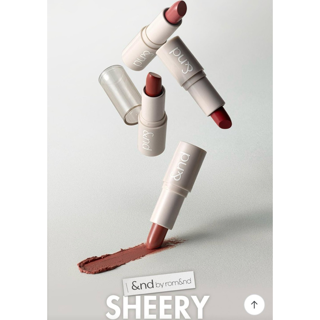ลิปสติก sheery stick &nd By Rom&nd มินิ