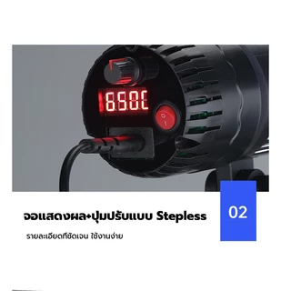 ไฟถ่ายรูป สปอตไลท์ถ่ายภาพ RGB LED+ขาตั้ง2.1m+รีโมทควบคุมไฟรุ่น/ RGB5สี โฟกัส ปรับขนาดรูรับแสงได้ ไฟไลฟ์สด ไฟสตูดิโอ