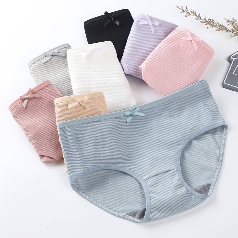 [ส่งจากไทย] 𝙎𝙩𝙪𝙙𝙞𝙤𝘽𝙧𝙖 #p-037 pastel panties กางเกงใน สีพาสเทล น่ารัก