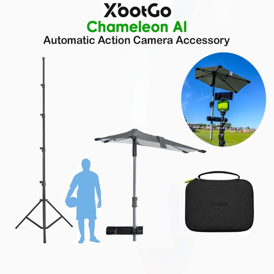 XbotGo Chameleon AI อุปกรณ์เสริมกล้องแอคชั่นอัตโนมัติ ขาตั้งกล้อง / ม่านบังแดด / กล่องเก็บของ แข็งแรง ทนทาน ของแท้ 100%
