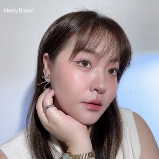 คอนแทคเลนส์ Merry Gray / Brown (Kitty Kawaii) ขนาดมินิ 🌷