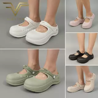 VIDVIEW มีส่งด่วน รองเท้าเปิดส้นหญิง Adda 5PF05 เบอร์ 36-39 Pillow Foam พื้นนุ่ม