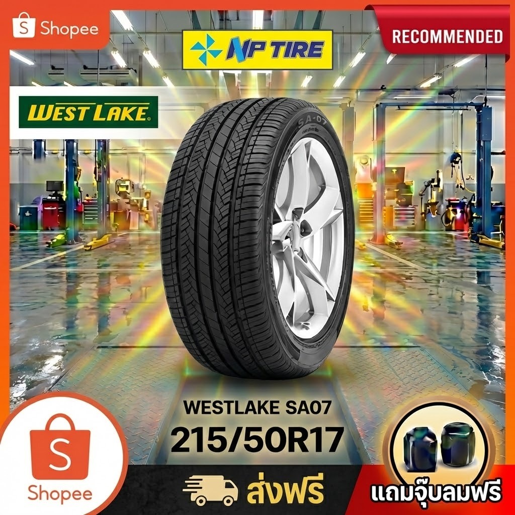 ยาง 215/50R17 WESTLAKE SA07  ราคาต่อเส้น  ปี 2026