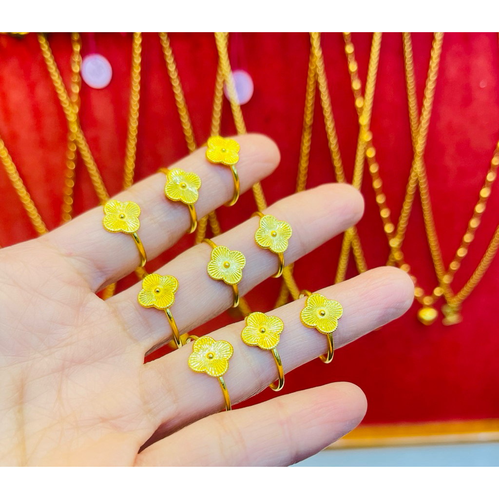 KMDGold  แหวนทอง1กรัม ทองแท้ขายได้จำนำได้ พร้อมใบรับประกัน