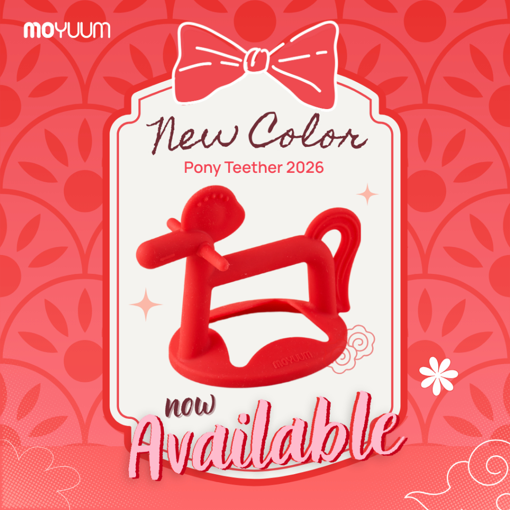 MOYUUM ยางกัดใส่ข้อมือ Pony (แบบยืน) เลือกสีได้