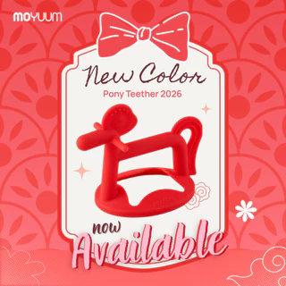 MOYUUM ยางกัดใส่ข้อมือ Pony (แบบยืน) เลือกสีได้