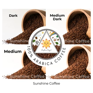 เมล็ดกาแฟคั่ว Arabica 100% ☕ ขนาด 500 กรัม ☕ 🌈 ดอยแม่สลอง 🌈 คั่วใหม่ๆ กาแฟสด ☕ ราคาขายส่ง ร้านกาแฟ