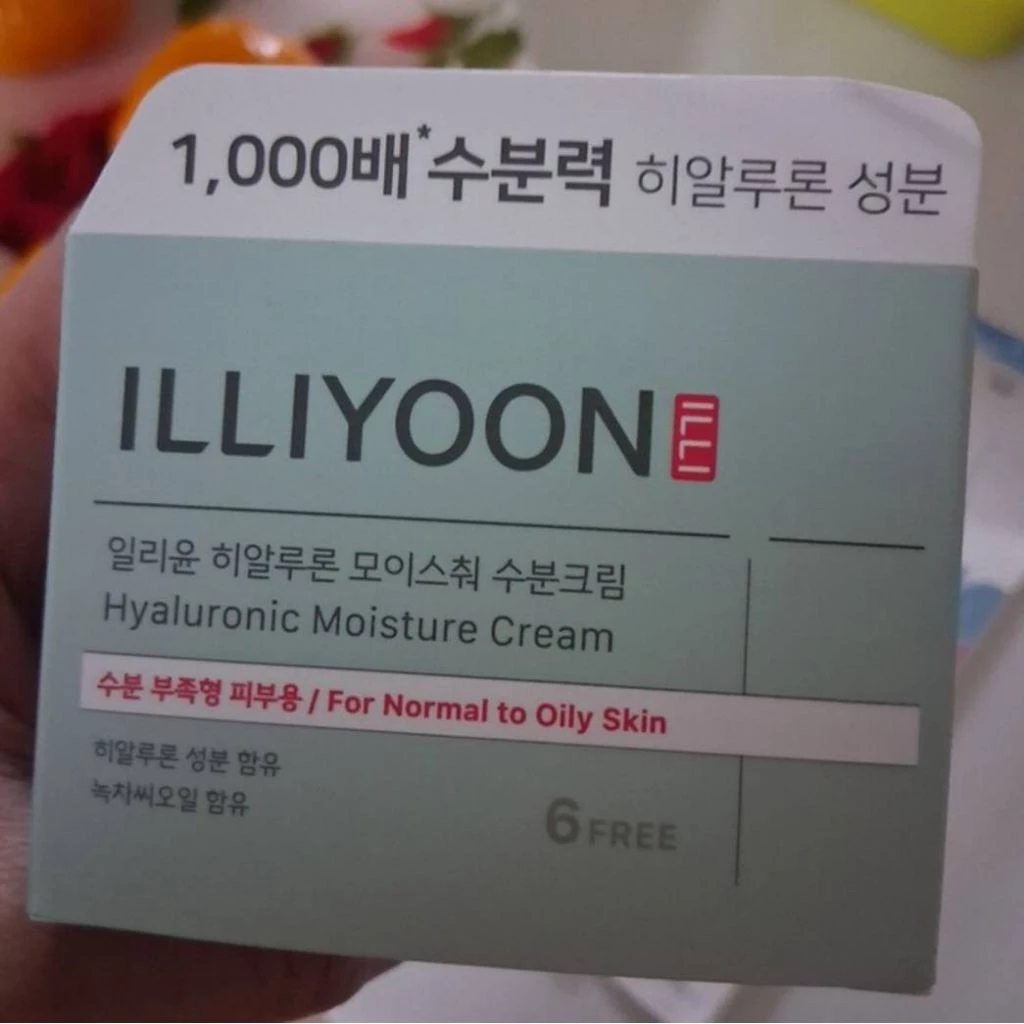 (ℹ📦กล่อง) Illiyoon Hyaluronic Moisture Cream 100ml [❤Exp. 2029]