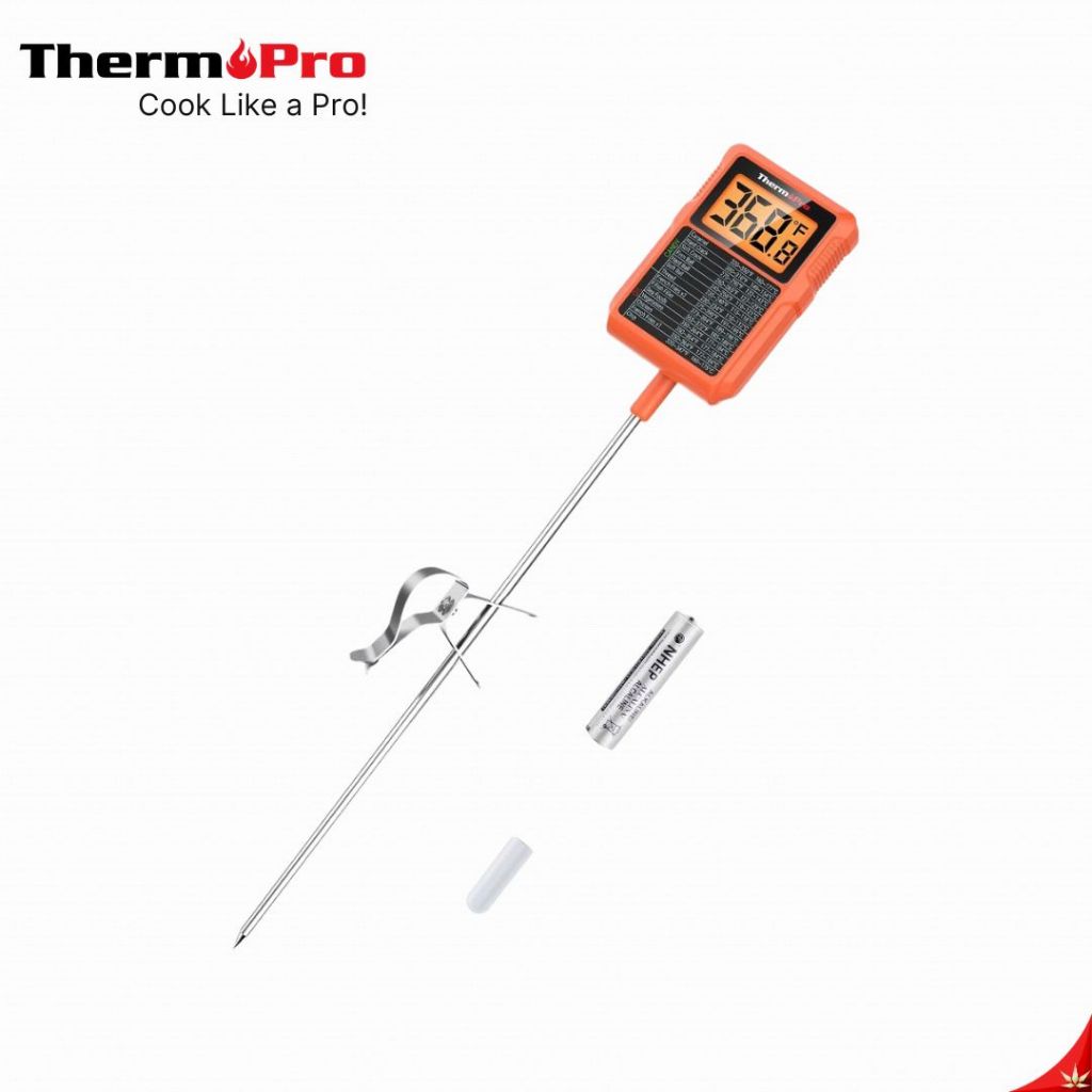 ThermoPro TP510 เทอร์โมมิเตอร์วัดอุณภูมิอาหาร/ขนม เบเกอรี่คุกกี้ ของหวาน ของทอด เเบบดิจิทัลอ่านค่าไว