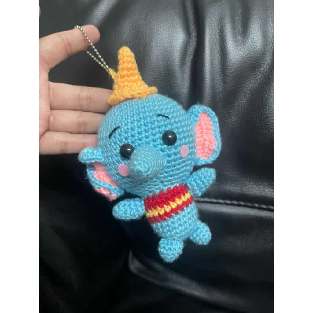 พวงกุญแจ ถัก Dumbo ดัมโบ้ Disney 🐘