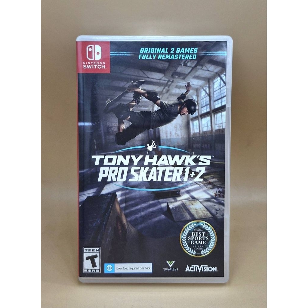 (มือสอง) มือ2 เกม Nintendo Switch : Tony Hawk's Pro Skater 1+2 มีภาษาอังกฤษ สภาพดี #Nintendo Switch 