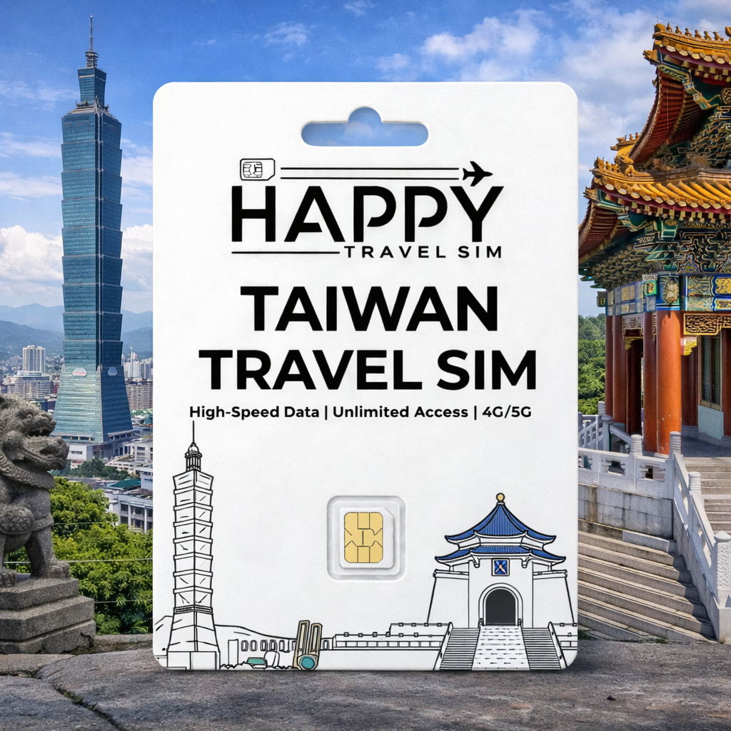 ซิมการ์ดท่องเที่ยวไต้หวัน Taiwan travel Sim Card