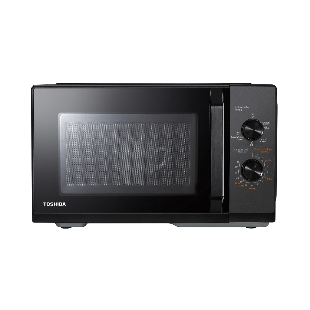 HomePro ไมโครเวฟ TOSHIBA MW3-MG25PC(BK) 25 ลิตร