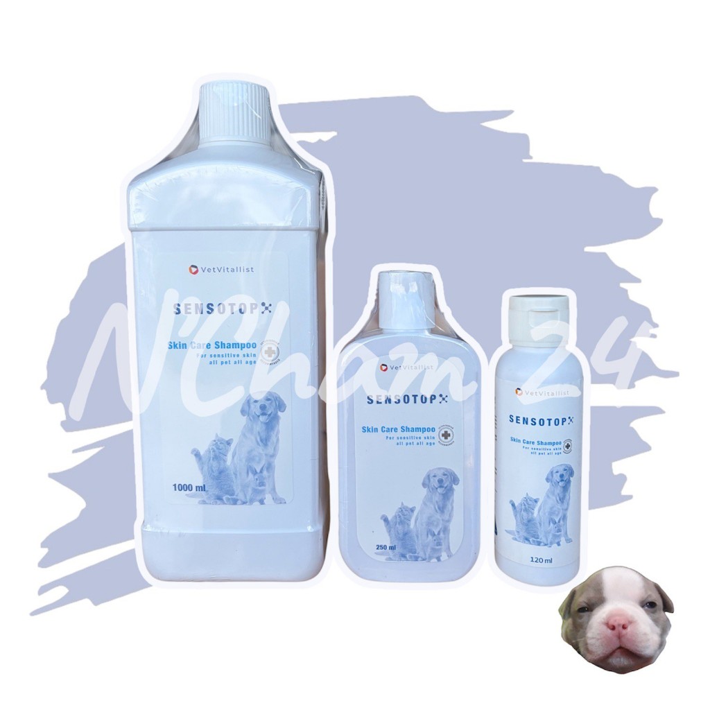 Sensotop Skin care shampoo แชมพูสำหรับสัตว์เลี้ยงโรคผิวหนัง