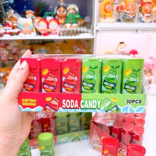 ลูกอมตลับอัดลม โคคาโคล่า สไปร์ส 2 รส แคนดี้ 4 รส (1 แพค 30 ตลับ)
