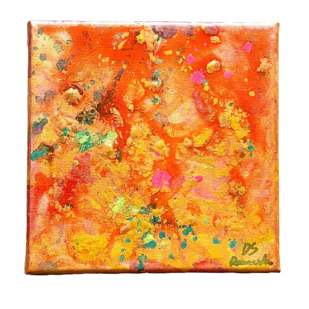 Roboticism Studio ภาพสีอะคริลิก Metal Acrylic นามธรรม หมายเลข 29