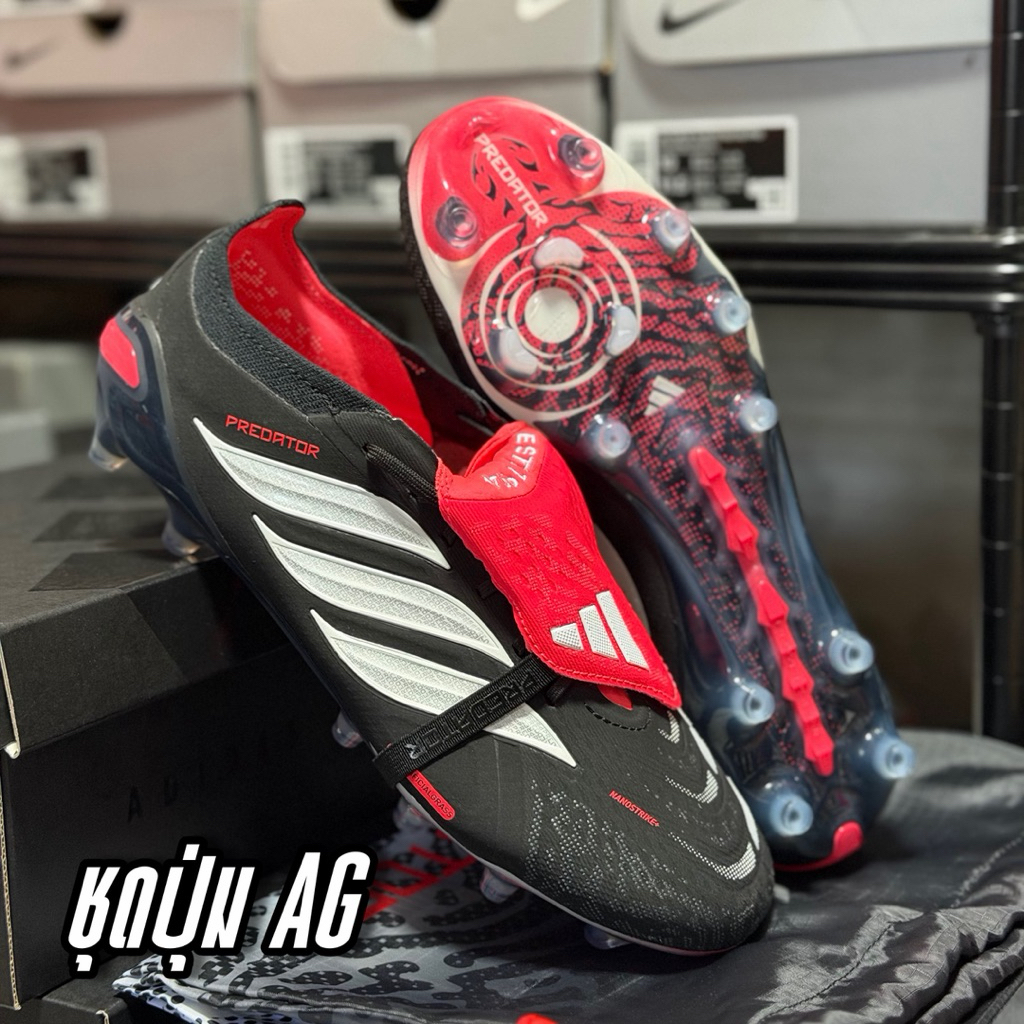 ADIDAS PREDATOR 2026 ตัวท็อป สี OG ชุดปุ่ม AG พร้อมส่ง ตัวท็อปใหม่ล่าสุด🖤❤️