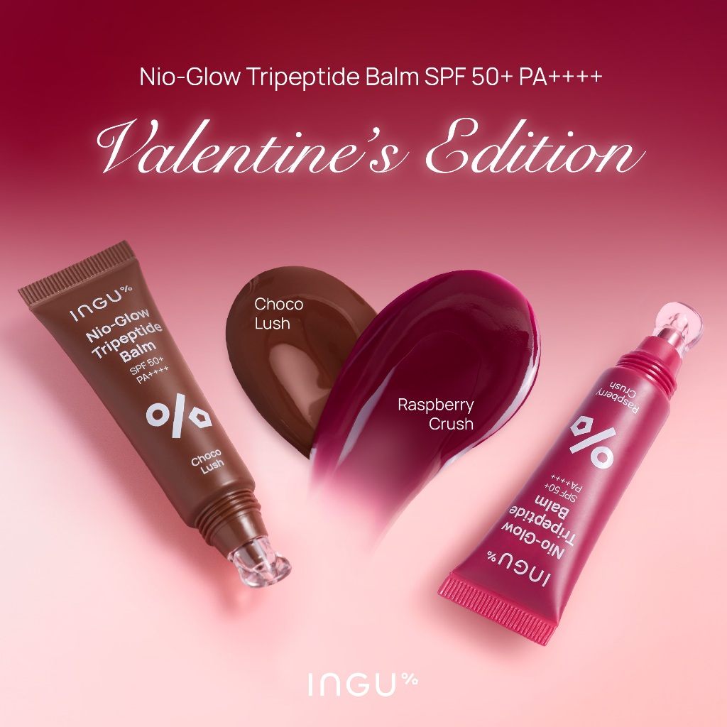 (Limited Color) INGU Nio-Glow Tripeptide Balm SPF 50+ PA++++ ลิปบาล์มบำรุงริมฝีปาก ชุ่มชื้นยาวนาน