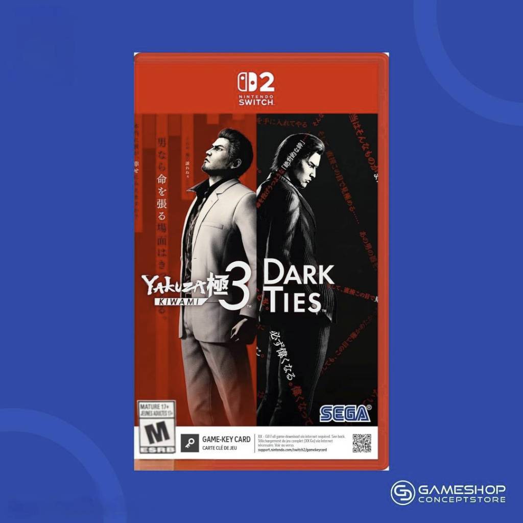 [ส่งด่วน] Nintendo Switch 2 : NS2 Yakuza Kiwami 3 & Dark Ties (USA)