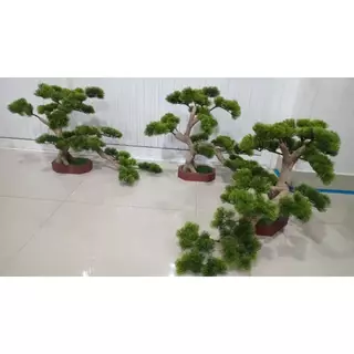 ต้นบอนไซ สูง40-45ซม.ต้นไม้ปลอม ต้นไม้ประดิษฐ์ Leeartplants