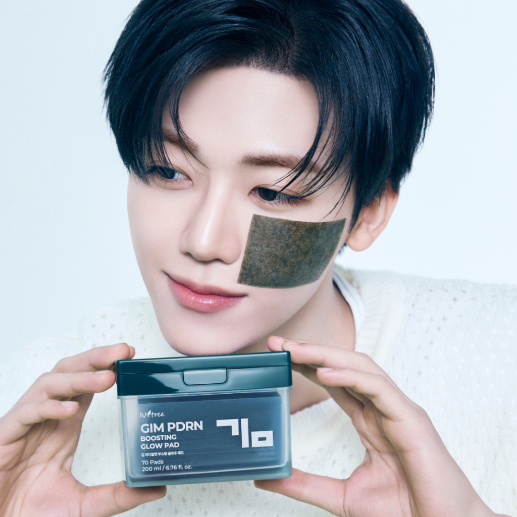 [NEW | โทนเนอร์แพดสาหร่าย] ISNTREE GIM PDRN Boosting Glow Toner Pad 70P