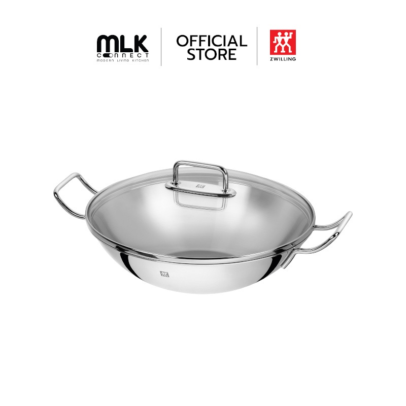 ZWILLING กระทะก้นลึก ทรงวอค สเตนเลสสตีล 32 ซม. N40992332